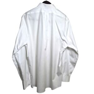Brooks Brothers Regent Fit Non-Iron White Supima Cotton Dress Shirt 17-36 Mens